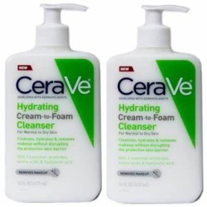 CERAVE CREAM TO FOAM CLEANSER