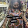 TRANSPARENT APRON CAPE