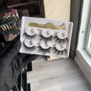 3IN1 MINK GOLD PACK LASHES WITH TWEEZERS