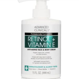 ADVANCED CLINICALS RETINOL + VIT. E CREAM