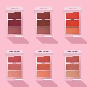 ONE SIZE O/S CHEEK CLAPPER 3D BLUSH TRIO PALETTE