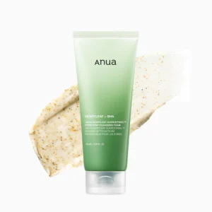 ANUA HEARTLEAF + BHA QUERCETINOL DEEP CLEANSING FOAM 150ml