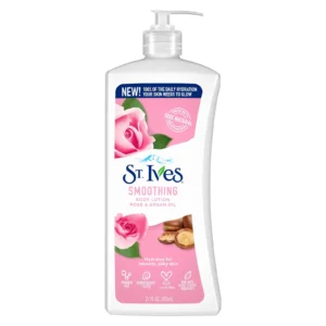 ST IVES BODY LOTION 621ml - Smoothing - Rose & Argan Oil