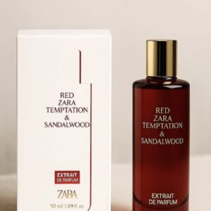 ZARA RED TEMPTATION AND SANDALWOOD PERFUME 50ml