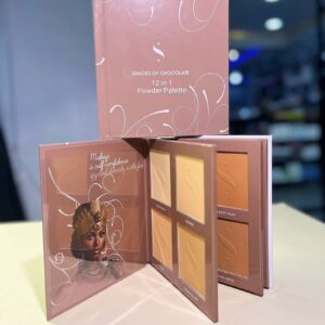 SYLVIMAK SHADES OF CHOCOLATE 12IN1 POWDER PALETTE