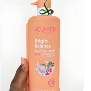 AQUA Rich Bright + Balance Body Wash 1000ml