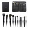 VENINOW 12pcs BLACK BRUSH SET