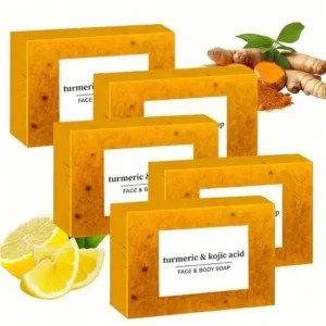 TUMERIC & KOJIC ACID FACE & BODY SOAP
