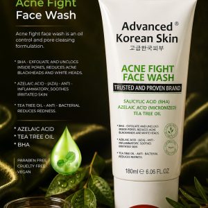 ADVANCED KOREAN SKIN ACNE FIGHT FACE WASH 180ml
