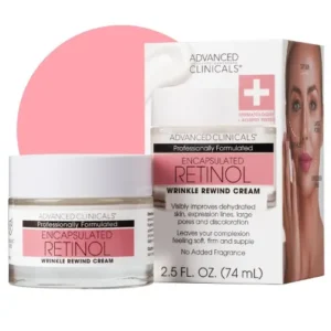 ADVANCED CLINICALS ENCAPSULATED RETINOL WRINKLE REWIND CREAM 74ml