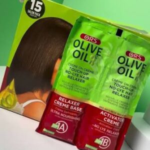 ORS OLIVE OIL CREME ON CREME TOUCH-UP NO-LYE HAIR RELAXER
